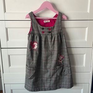 H&M Girls Houndstooth Dress